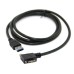 Super Long 5M / 16 feet 90 Degree Right Angle Micro USB 3.0 (Micro-B) Panel Mount for Industrial Cameras
