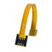 3G 4G Micro SIM Card Kit Male to Standard UIM SIM Female Extension Soft Flat FPC Cable Extender 10cm