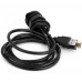 Boat / Motorcycle / Car USB / HDMI AUX Flush Mount Waterproof Extension Dash Pannel Cable Boat / Motorcycle / Car USB / HDMI AUX Flush Mount Waterproof Extension Dash Pannel Cable