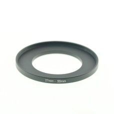 Photography 37mm to 55mm Step-Up Lens Adapter Ring For Filters
