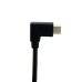 Straight USB-C Male to Right-Angle-C Male(USB 3.1 / USB Type C Male) Cable for SmartPhone / Mac / PC Straight USB-C Male to Right-Angle-C Male(USB 3.1 / USB Type C Male) Cable for SmartPhone / Mac / PC