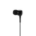 Angled 4-Pole Aux Audio Plug in-ear Mono Earphone with Lapel Clip for iPhone / Smartphones