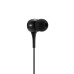 Angled 4-Pole Aux Audio Plug in-ear Mono Earphone with Lapel Clip for iPhone / Smartphones