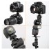 Metal Tripod Mount Hot shoe Adapter 1/4 inch Screw With Double Layer for Camera Tripod Head Micropho Metal Tripod Mount Hot shoe Adapter 1/4 inch Screw With Double Layer for Camera Tripod Head Micropho