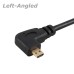 6.6ft / 2m Long Premium Curl Spring / Coiled Retractable HDMI Male to Angled Micro HDMI Male Cable