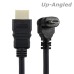 30cm 90 Degree Up Angled / Down Angled Micro HDMI Male to HDMI Male Extension Cable for Cell Phones