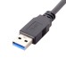 16 feet Super Fast USB 3.0 Micro USB Male to USB 3.0 Type A Male Extension Cable / Extender Cord