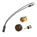 Auto DAB Antenna and FM Antenna with DIN for Car Autio / FM Tuner, Radio for VW