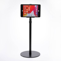 Anti-Theft Secure Locking Enclosure Floor Mount / Ground stand Kiosk POS Display for iPad / Microsoft Surface Pro / Android Tablets