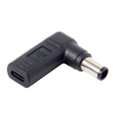 USB 3.1 Type C USB-C to DC 7.4*5.0mm HP Adapter PD Emulator Trigger 90 Degree Angled