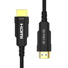 2M / 6.6 Ft HDMI 2.0 AOC Male to Female Cable (Active Fiber Optic Transfer Ultra FHD 4Kx2K 60Hz) 2M / 6.6 Ft HDMI 2.0 AOC Male to Female Cable (Active Fiber Optic Transfer Ultra FHD 4Kx2K 60Hz)
