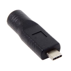 DC Jack 4.8*1.7mm Input to USB-C Type-C Power Plug Charge Adapter for Laptop Phone