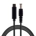 USB-C / USB Type C Input to Rectangle 5.5*2.1mm Power PD Charge Cable for Laptop Notebook