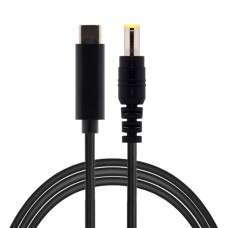 USB-C / USB Type C Input to Rectangle 5.5*2.5mm Power PD Charge Cable for Laptop Notebook