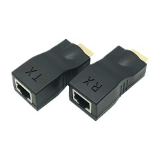 30M / 100Feet HDMI Extension Cable Over CAT5e / Cat6 RJ45 Ethernet Extender Adapter for HDTV 1080P 30M / 100Feet HDMI Extension Cable Over CAT5e / Cat6 RJ45 Ethernet Extender Adapter for HDTV 1080P