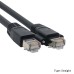 RJ45 Vision Flexible Patch Cable Wear Resisting Screw Lock Cat6 for GigE CCD Data-High Flex Tray RJ45 Vision Flexible Patch Cable Wear Resisting Screw Lock Cat6 for GigE CCD Data-High Flex Tray