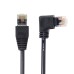 Left Angled 8P8C STP Cat6 Lan Ethernet Network Patch Cord 90 Degree to Straight Cable 50cm Left Angled 8P8C STP Cat6 Lan Ethernet Network Patch Cord 90 Degree to Straight Cable 50cm