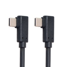 USB-C Type-C to Type-C Cable Gen2 10Gbps 65W Dual 90 Degree Left Right Angled Type USB-C Type-C to Type-C Cable Gen2 10Gbps 65W Dual 90 Degree Left Right Angled Type