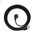 90 Deg Right Angle Single-Screwed Panel Mount USB-C Data Extension Cable for Phones, Cameras 90 Deg Right Angle Single-Screwed Panel Mount USB-C Data Extension Cable for Phones, Cameras