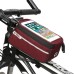 B-Soul Top Tube Belt Bag with Earphone Audio Cable Out for 6.0 inches Smartphones