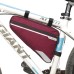 B-Soul Detachable Triangle Shaped Bike Rear Frame Bag with Reflective Strip