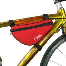 B-Soul Detachable Triangle Shaped Bike Front Frame Bag (One Color)