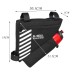B-Soul Detachable Triangle Shaped Bike Rear Frame Bag with Bottle Holder