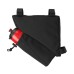 B-Soul Detachable Triangle Shaped Bike Rear Frame Bag with Bottle Holder