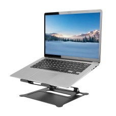 Ergonomic Aluminum Laptop Stand (Riser, Adjustable Heat Vent) for Macbook Air Pro / Notebooks Ergonomic Aluminum Laptop Stand (Riser, Adjustable Heat Vent) for Macbook Air Pro / Notebooks