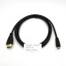 0.5M / 1.5M / 3M / 5M / 10M HDMI male to Micro HDMI male Bridging Cable / Patchcord 0.5M / 1.5M / 3M / 5M / 10M HDMI male to Micro HDMI male Bridging Cable / Patchcord