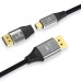 8K 60Hz, 4K 120Hz 48Gbps Mini DisplayPort female to DisplayPort 2.0 male Adapter for Ultra-HD TV, Cameras