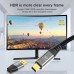 8K 60Hz, 4K 120Hz 48Gbps Mini DisplayPort female to DisplayPort 2.0 male Adapter for Ultra-HD TV, Cameras