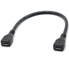 Super Short Micro USB B Female to Micro USB B Female OTG Cable Super Short Micro USB B Female to Micro USB B Female OTG Cable