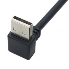 Right-Angled / Left-Angled / Up-Angled / Down-Angled 90 degree Angle USB-A Male to USB-A Male Cable