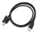 Panel Mount Screw Lock USB-B to USB-A Data Cable Panel Mount Screw Lock USB-B to USB-A Data Cable