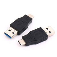 USB 3.0 Adapter (USB 3.0 USB-A Male to USB-C Male Straight Converter) USB 3.0 Adapter (USB 3.0 USB-A Male to USB-C Male Straight Converter)