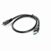 USB A Male to USB 3.0 Micro USB Male Extension Cable for Data Sync and Charging USB A Male to USB 3.0 Micro USB Male Extension Cable for Data Sync and Charging