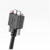 Panel Mount USB 3.0 Micro-B USB male to USB A male Extension Cable for Data Sync and Charging Panel Mount USB 3.0 Micro-B USB male to USB A male Extension Cable for Data Sync and Charging