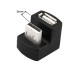 180 Degree Right-Angle U-Shape USB 2.0 USB A Male to USB A Female Adapter / Converter 180 Degree Right-Angle U-Shape USB 2.0 USB A Male to USB A Female Adapter / Converter