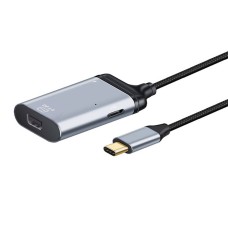 USB-C / USB Type C to Mini Displayport Converter HDTV Adapter 4K 60hz 1080p w/ Female PD Power Port USB-C / USB Type C to Mini Displayport Converter HDTV Adapter 4K 60hz 1080p w/ Female PD Power Port