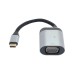 USB-C / USB Type C to VGA RGB Converter HDTV Adapter 60hz 1080p with USB-C Female PD Power Port USB-C / USB Type C to VGA RGB Converter HDTV Adapter 60hz 1080p with USB-C Female PD Power Port