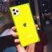 Clear Reinforced Square Shock Proof / Shock Absorption Silicone iPhone Case Clear Reinforced Square Shock Proof / Shock Absorption Silicone iPhone Case