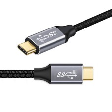 Straight USB-C male to mlae Extender Cable (10Gbps, 100W Fast Charging) Straight USB-C male to mlae Extender Cable (10Gbps, 100W Fast Charging)