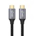 Straight USB-C male to mlae Extender Cable (10Gbps, 100W Fast Charging) Straight USB-C male to mlae Extender Cable (10Gbps, 100W Fast Charging)