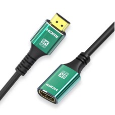 HDMI 2.1 Male to Female Extender cable (Ultra-HD / UHD 8K 60Hz 4K 120Hz 48Gbps w/ Audio & Ethernet) HDMI 2.1 Male to Female Extender cable (Ultra-HD / UHD 8K 60Hz 4K 120Hz 48Gbps w/ Audio & Ethernet)