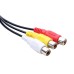 USB (Type A male) to RCA cable / USB 2.0 A Male to 3 RCA Female Jack Audio Video AV Composite Adapter USB (Type A male) to RCA cable / USB 2.0 A Male to 3 RCA Female Jack Audio Video AV Composite Adapter