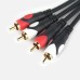 2 x RCA Male to 2 x RCA Male Stereo Audio Cable 2 x RCA Male to 2 x RCA Male Stereo Audio Cable