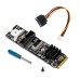 5Gbps Type-E USB 3.1 Front Panel Socket & USB 2.0 to NVME NGFF M-Key Express Card VL805 Adapter 5Gbps Type-E USB 3.1 Front Panel Socket & USB 2.0 to NVME NGFF M-Key Express Card VL805 Adapter
