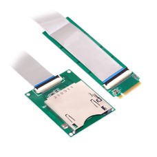 NGFF M.2 NVMe Mainboard to CF Express Extension Cable M2 M-key for CFE Type-B Support R5 Z6 Z7 Card NGFF M.2 NVMe Mainboard to CF Express Extension Cable M2 M-key for CFE Type-B Support R5 Z6 Z7 Card