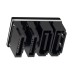 Dual SATA 7Pin Female to 7Pin Male 360 Degree U-Angled Adapter Low Profile for Desktop SSD HDD Dual SATA 7Pin Female to 7Pin Male 360 Degree U-Angled Adapter Low Profile for Desktop SSD HDD